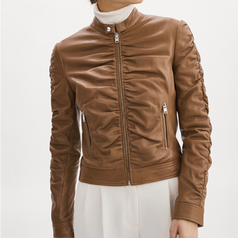 Lamarque Philana leather jacket- NWT- Size Small